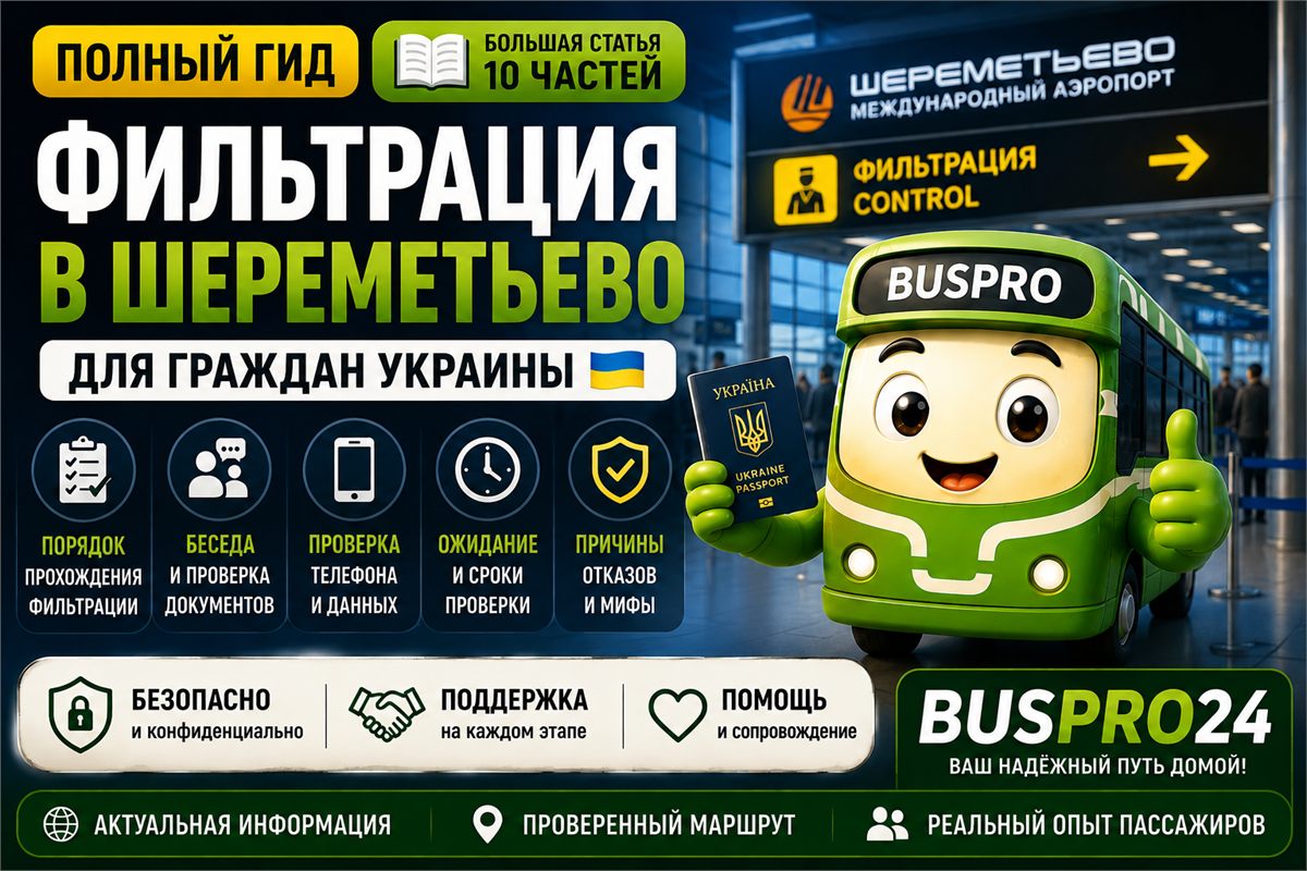 Фильтрация в Шереметьево